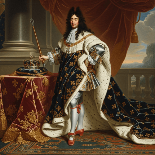 Chan Dung Vua Louis Xiv